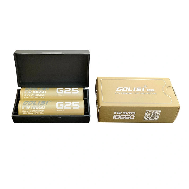 Golisi G25 2500mAh 18650 vape cell buy online