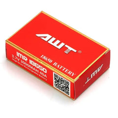 AWT Battery for Vape IMR 18650 3000MAH 40A 3.7V FLAT-TOP buy online with VIP vapors