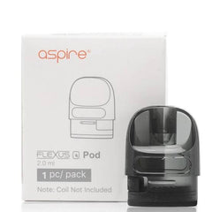 Aspire Flexus Q Replacement Empty Pod For use with the Aspire Flexus Q pod kit,