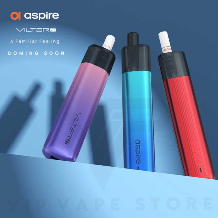 Experience the ultimate in convenience and performance with the Aspire Vilter 2 Pod kit System