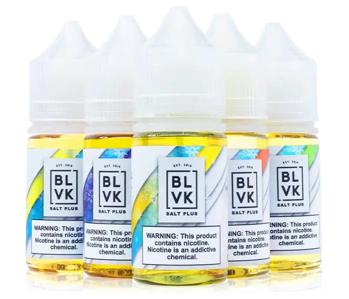 BLVK nicotine salt flavors 30ml