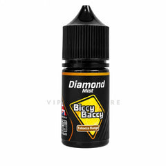Biccy Baccy Diamond Mist 30ml NicSalt in Pakistan, Enjoy rich tobacco blended with smooth biscuit sweetness in 30mg 50mg for MTL pod kits.
