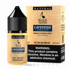 Overall, the Black Note Canvendish Tobacco 30ml is a testament to the art of tobacco blending. It is a symphony of flavor that is rich, intense, and deeply satisfying. If you are looking for a premium tobacco experience that is truly exceptional, look no further than the Canvendish Tobacco 30ml from Black Note.