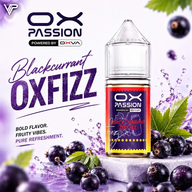 Blackcurrant Oxfizz Ox Passion Freeze 30ml at Pakistan's best price Vape store