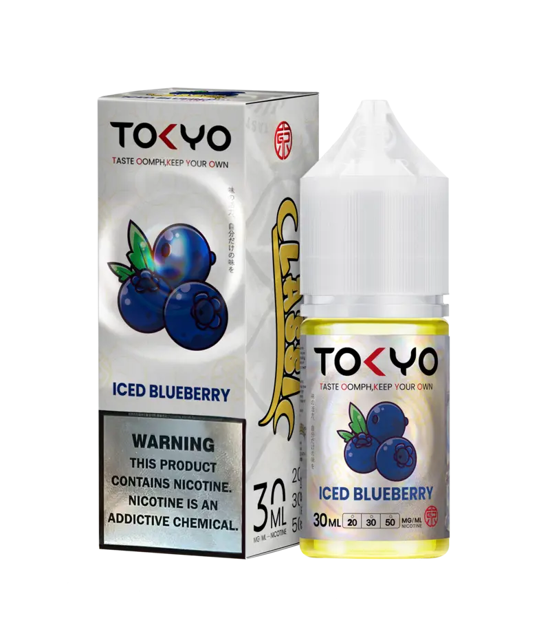 Tokyo Classic Blueberry Ice 30ml Saltnic at vaporizer shop Karachi naval colony
