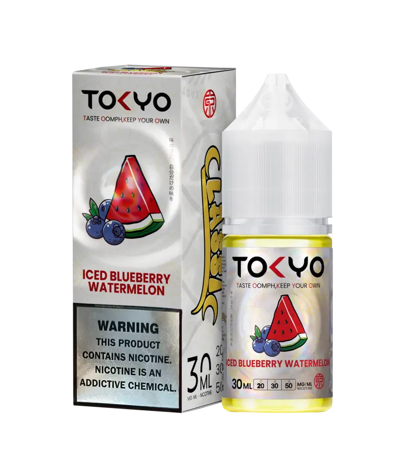 Blueberry Watermelon Salt Nicotine 30ml Tokyo Classic 30mg 50mg 50mg vaporizer shop Karachi Gulzar e Hijri