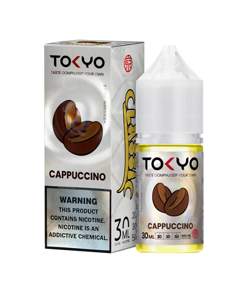 Cappuccino Ice Salt 30ml Tokyo Classic nicsalt best price in Pakistan