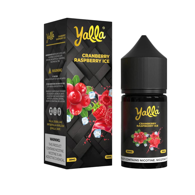 Yalla cranberry raspberry 30ml price in Pakistan