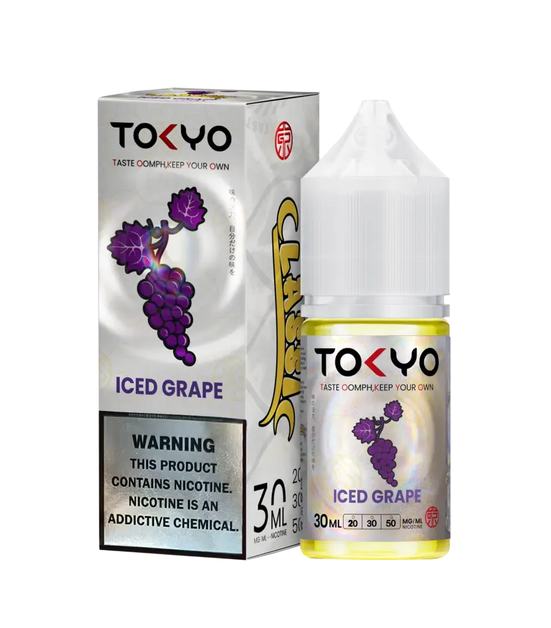 Grape Ice Nicotine Salt 30ml Tokyo Classic best price