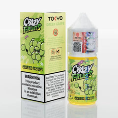 Green grape Ice 30ml Tokyo Crazy Fruits ice salt nicotine 35mg 50mg