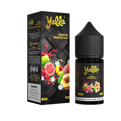 Guava Peach Ice yalla Fusion Series 30ml mix fruit premium nicsalt flavor