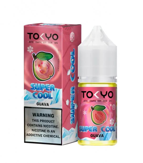 Guava Tokyo Super Cool 30ml ice flavor nicsalt 30mg 50mg 60mg best price in Pakistan