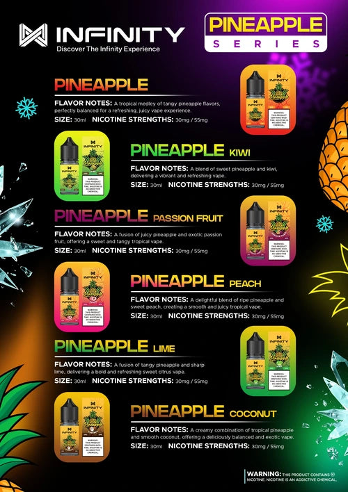 Infinity iced pineapple series 30ml price in Pakistan
