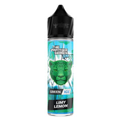 Discover Limy lemon Green ice Panther Drvapes 60ml a citrus e-liquid featuring tangy lemon notes, green citrus character, and a refreshing icy finish.