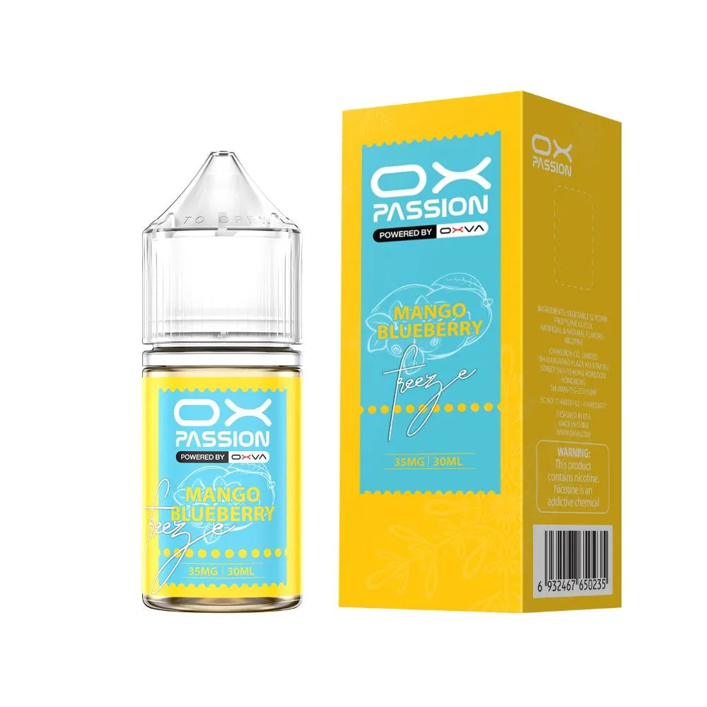 Mango Blueberry Ox Passion Freeze 30ml Vape store Mango Blueberry Ox Passion Freeze 30ml Vape store