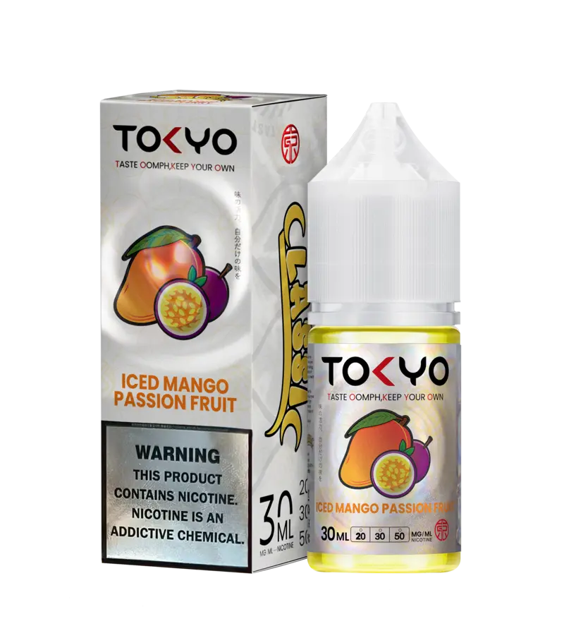 Mango Passion Fruit Saltnic 30ml Tokyo Classic 50mg Smoke E-cigs electronic cigarettes store Swabi KPK