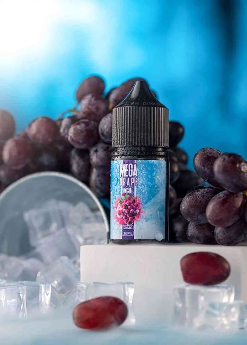Grape Ice Mega Grand 30ml New arrival Nicsalt flavors 2025