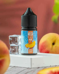 Peach Ice Mega Grand 30ml salt nicotine flavor