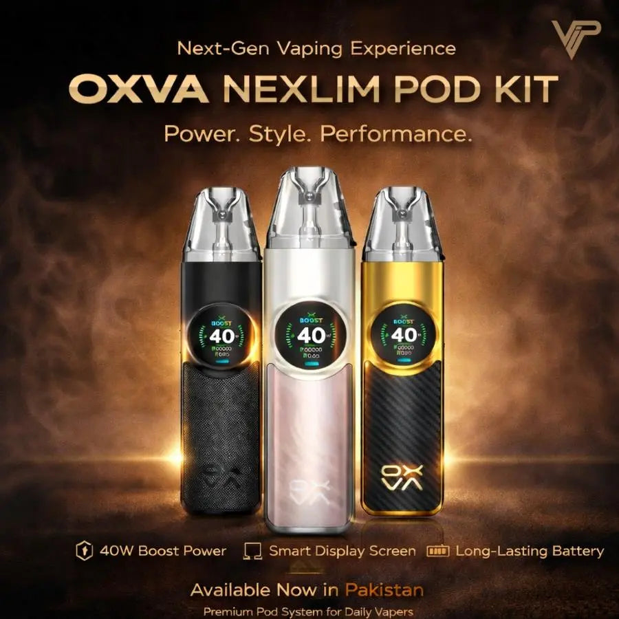 Oxva Nexlim pod kit 40w - Best price in Pakistan Vape store Oxva Nexlim pod kit 40w - Best price in Pakistan Vape store