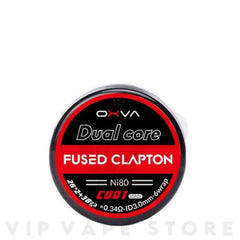 Fused clapton rebuildable coils for RTA, RDA and RDTA vape tanks only at VIP vape shop
