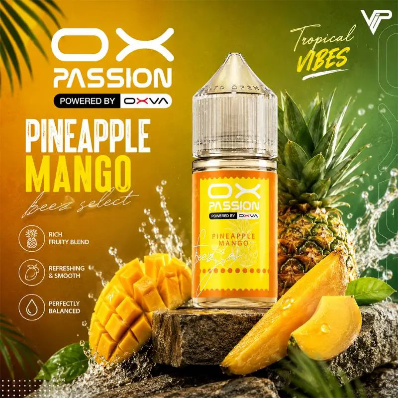 Pineapple Mango Ox Passion Freeze 30ml 35mg 55mg best price in Pakistan