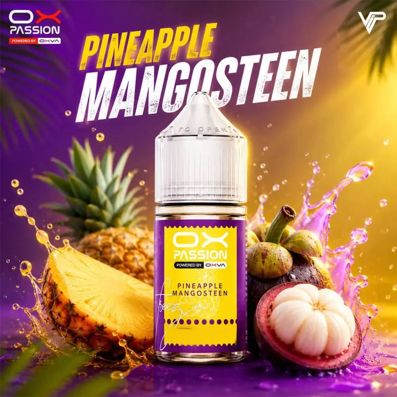Pineapple Mangosteen Ox Passion Freeze 30ml 35mg 55mg shop online at VIP vape store