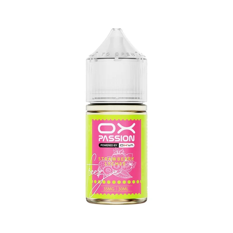 Strawberry Lychee Ox Passion Freeze 30ml oxva flavors discounted price