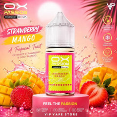 Strawberry Mango Ox Passion Freeze 30ml oxva fruity flavors 35mg 55mg