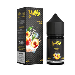 Peach Ice Yalla Classic Series 30ml nicsalt flavor