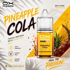 Pineapple Cola Ox Passion Freeze 30ml salt nicotine at Pakistan's most famous vape shop