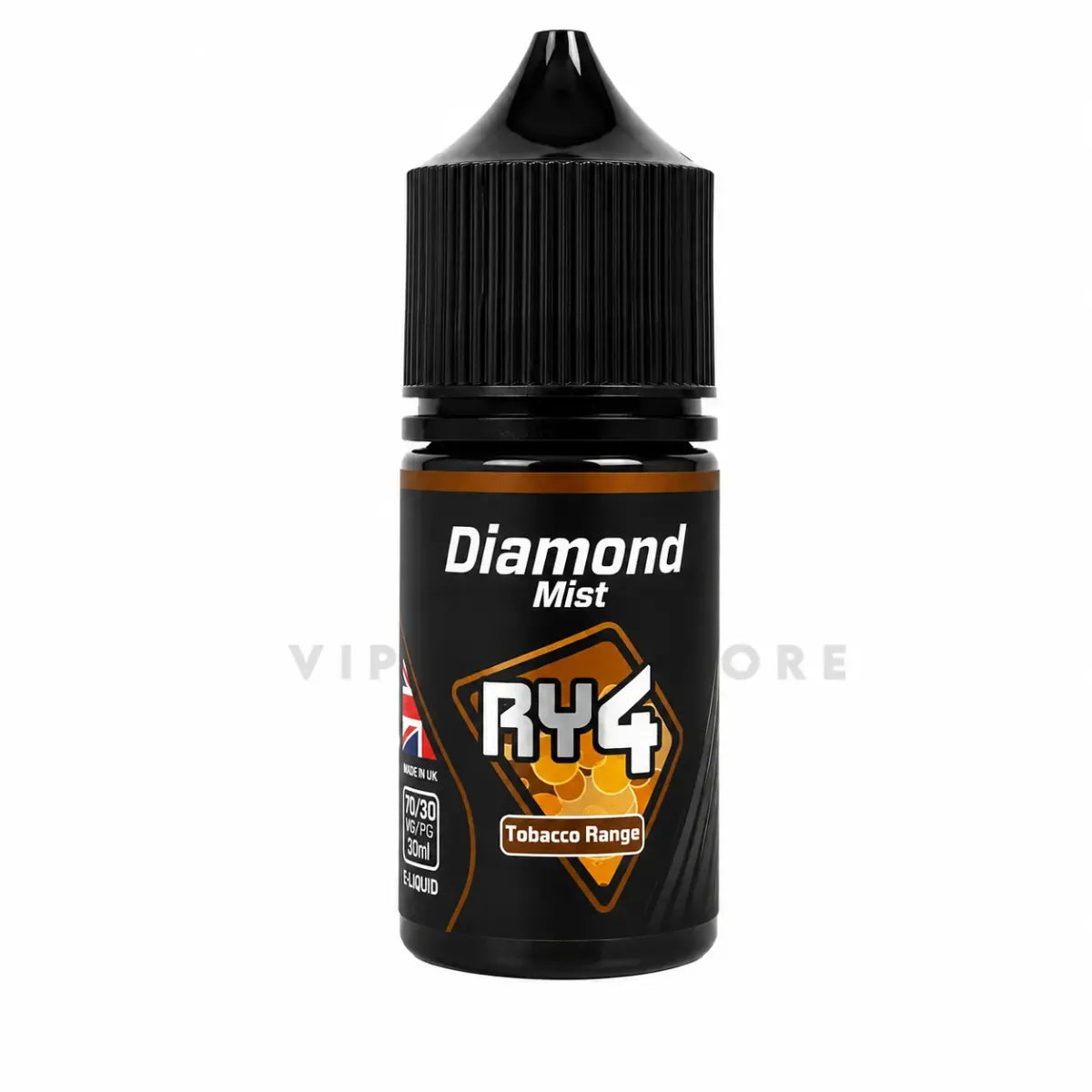 RY4 Diamond Mist Saltnic 30ml delivers a smooth tobacco flavor with rich caramel sweetness and roasted nuts notes, perfect for refillable pod kit.