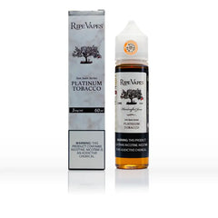 San Juan Platinum tobacco Ripe Vapes 60ml premium plain tobacco E-juice