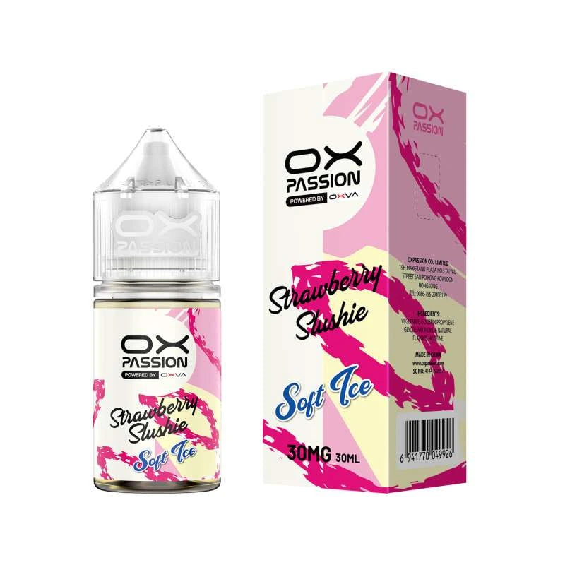 High-quality Strawberry Slushie Soft ice Ox Passion 30ml for pod kit