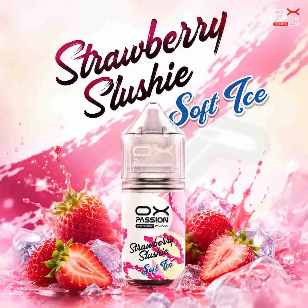 High-quality Strawberry Slushie Soft ice Ox Passion 30ml for pod kit