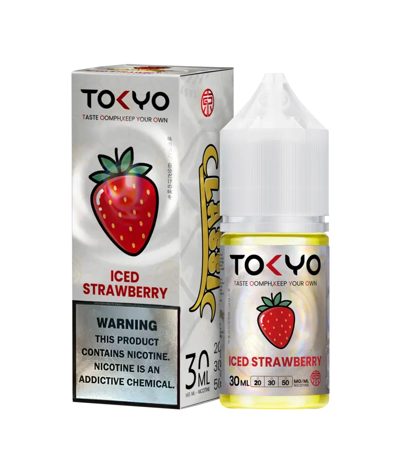 Strawberry Nicotine Salt 30ml Tokyo Classic at vape store Chiniot