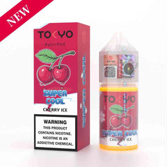 Cherry ice Tokyo Super Cool 30ml flavor 30mg 50mg 60mg nicotine for pod kit