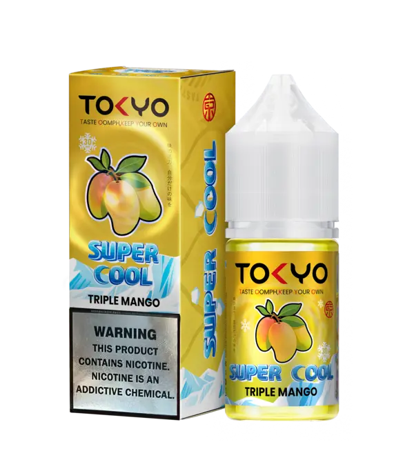 Triple mango ice Tokyo Super Cool nicsalt flavor best price in Pakistan