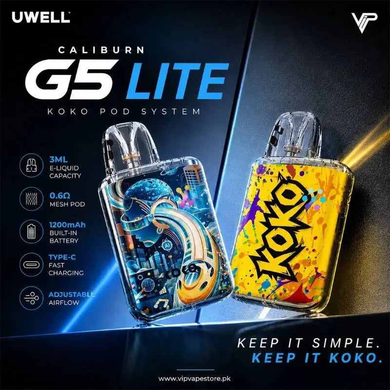 uwell caliburn g5 lite koko box content