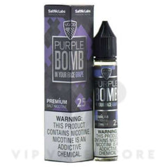 VGOD Purple Bomb 30ml salt nicotine flavor adventure with grape Bonanza, satisfy clouds. Dive into deep of taste. Shop best price at vape smoke shop