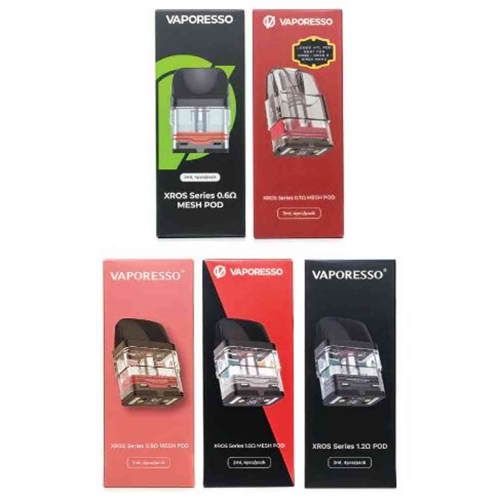 Vaporesso Xros series replacement pods Vape store Vaporesso Xros series replacement pods Vape store