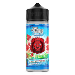 Red slushy watermelon with an extreme ice vape juice of Dr Vapes Panther Super Ice watermelon 120ml 3mg 6mg best price