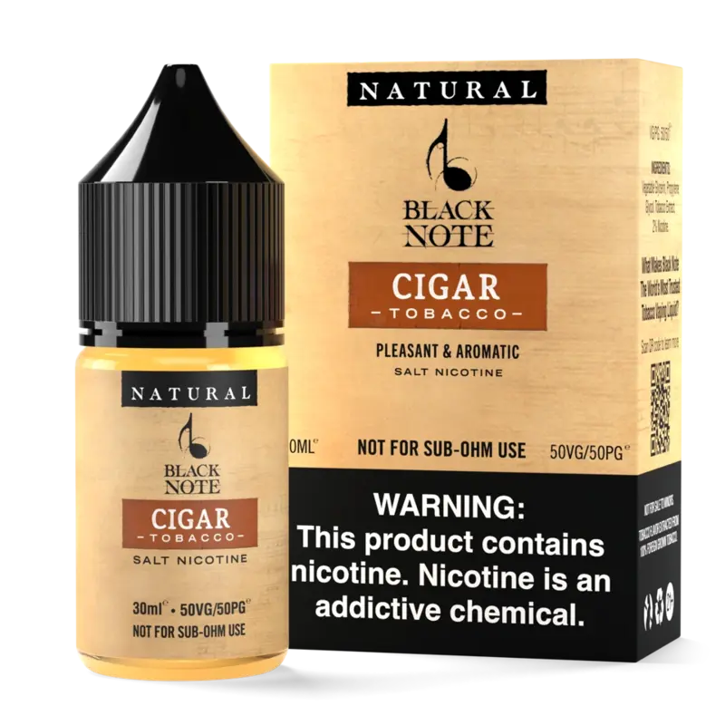 Black Note Cigar Blend 30ml 30mg 50mg price in Pakistan buy online only at VIp vapors