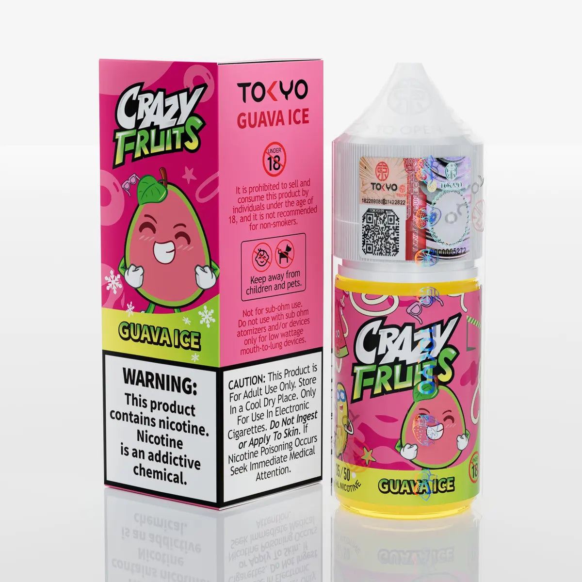 Guava Ice 30ml Tokyo Crazy Fruits at Vape store Nipa chowrangi