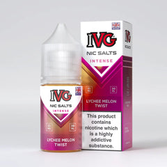 Lychee melon twist 30ml IVG intense salt nicotine best price in Pakistan