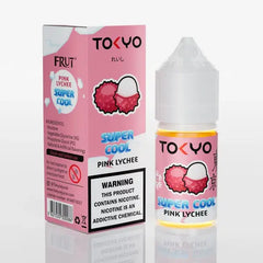 Pink lychee Tokyo Super Cool nicsalt flavor 30mg 50mg 60mg best price in Pakistan