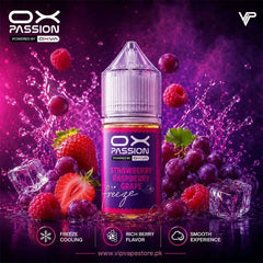 Strawberry raspberry grape ox passion freeze 30ml 35mg 55mg buy online in Pakistan