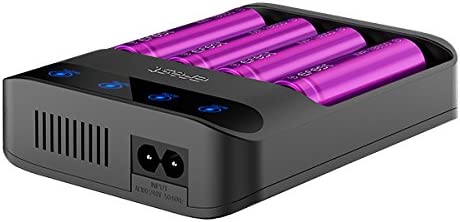 4 bay intelligent vape battery charger
