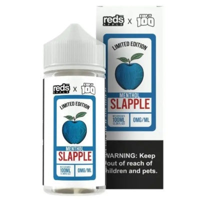 7daze Reds slapple menthol 100ml eliquid best price of e-liquids in Pakistan