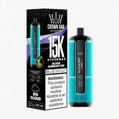 Al Fakher Crown Bar Hyper Max 15k Puffs Disposable now available 