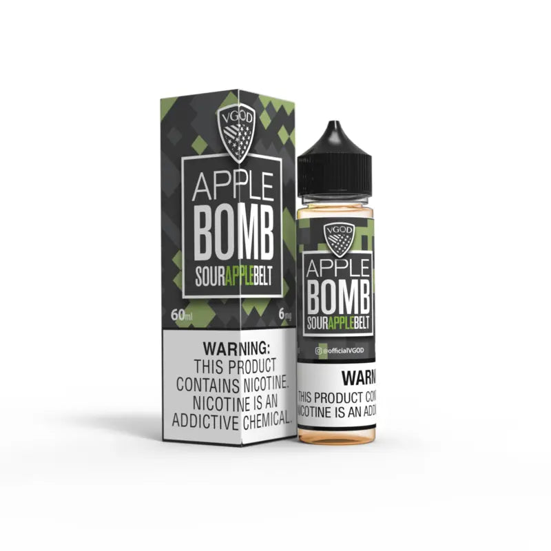 VGOD APPLE BOMB 60ML 0mg 2mg 6mg 12mg 18mg price in Pakistan at VIP vape shop